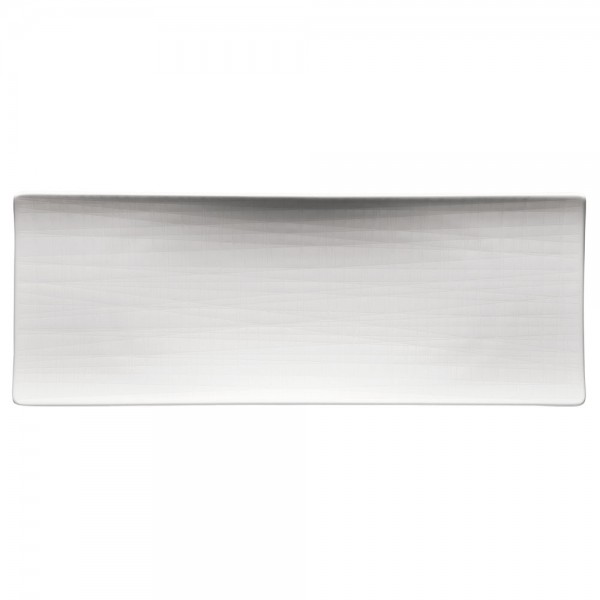 Rosenthal Mesh Weiss Platte flach 34x13cm