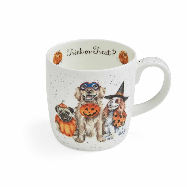 Royal Worcester Wrendale Designs MMSB4020-XS Becher mit Henkel 0,4l - Trick or Treat