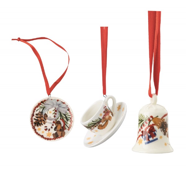 Hutschenreuther Weihnachtslieder Lasst uns froh und.. Mini-Set 3tlg. Tasse (limitiert)