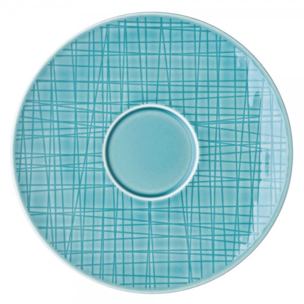 Rosenthal Mesh Colours Aqua Kaffee-/Tee-/Kombi-Untertasse 16 cm
