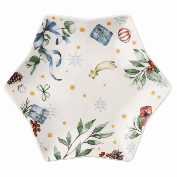 Hutschenreuther Weihnachtslieder 2025 Alle Jahre wieder... Sternschale 24cm