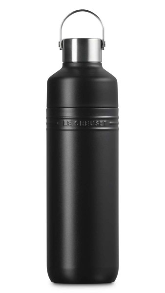 Le Creuset On The Go 41066330000001 Trinkflasche 1L - Schwarz Matt