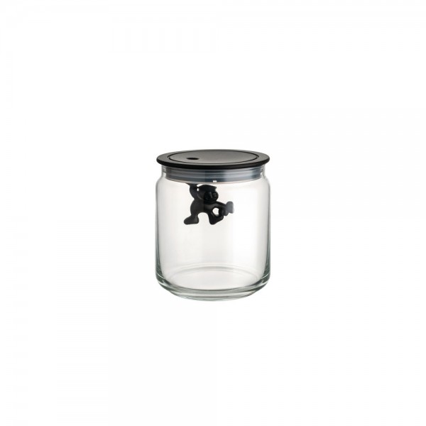 Alessi Gianni AMDR04 B Küchendose 12cm - schwarz