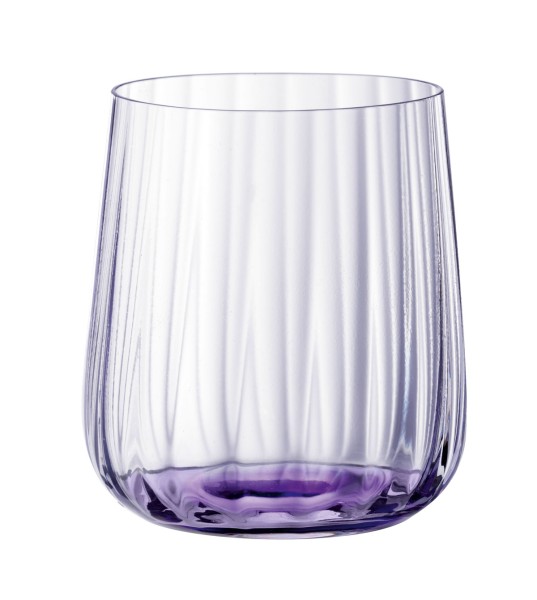 Spiegelau LifeStyle Becher lilac 2er Set , Höhe 9 cm, 340 ml