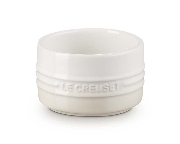 Le Creuset Steinzeug 70403207160099 Stapelbares Förmchen 8cm 0,2L - Meringue