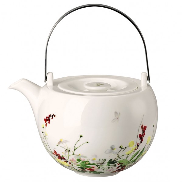 Rosenthal Brillance Fleurs Sauvages Teekanne 6 Personen 3-tlg. 1,35 l