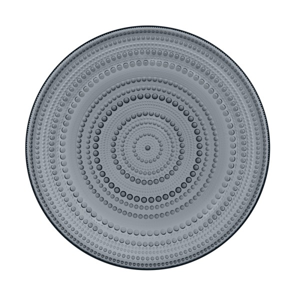 Iittala Kastehelmi 1057145 Teller 31cm - Dunkelgrau