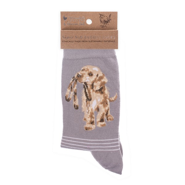 Wrendale Frauensocken SOCK010 &quot;Hopeful&quot; - Labrador