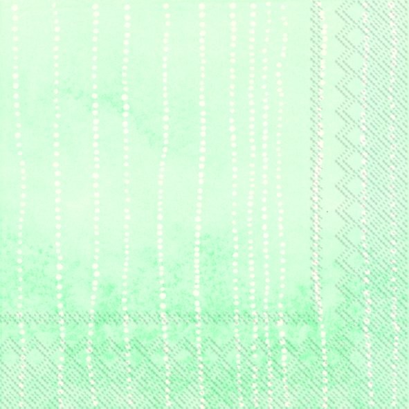 Ihr Lots of Dots, green C 908520 20 Cocktail-Servietten 25 x 25 cm