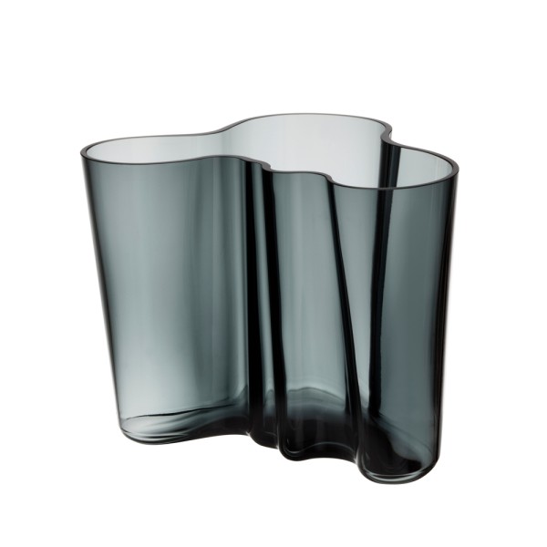 Iittala Aalto 1020905 Vase 16cm - Dunkelgrau