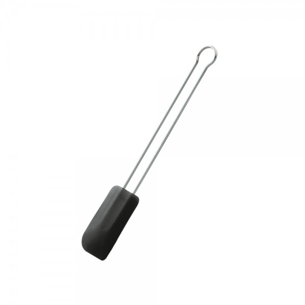 Rösle Backen 12435 Teigschaber Silikon schwarz 20 cm