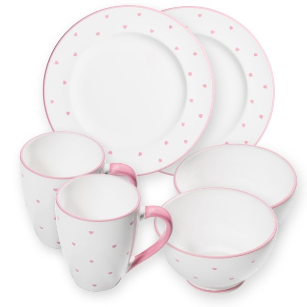 Gmundner Herzerl Rosa 0012HUGO06SET Hüttenfrühstück für 2 Gourmet