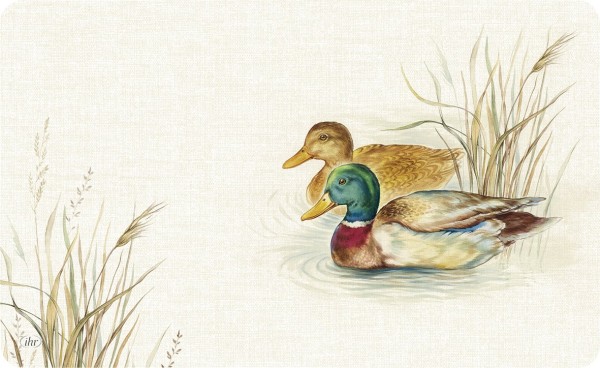 Ihr HUNTED DUCKS cream MCB1011960 Frühstücksbrettchen 23,5 x 14,5 cm