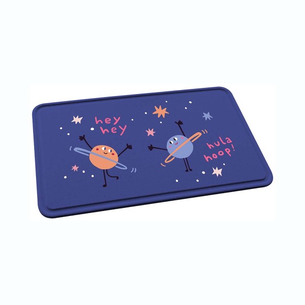 Koziol CONNECT Space 8354746 Brettchen 24cm - Organic Blue