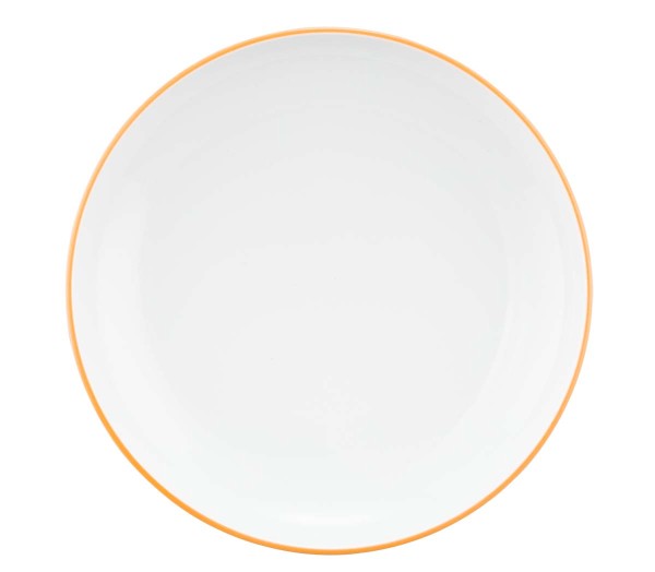 Seltmann Sento Home Pure Lines Mango Orange Suppenteller rund 21 cm