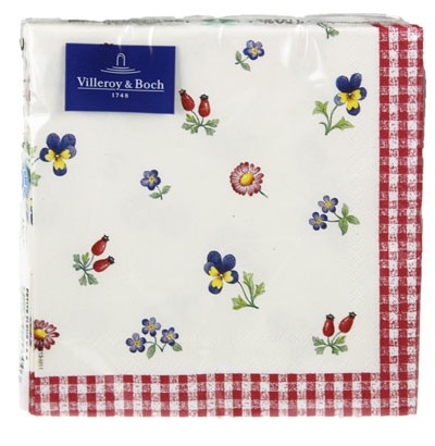 Villeroy &amp; Boch Petite Fleur Cocktail Servietten 452900 25 x 25 cm