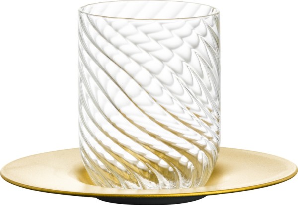 Eisch Twist 180373 Cappuccino Set 133/90 - Gold