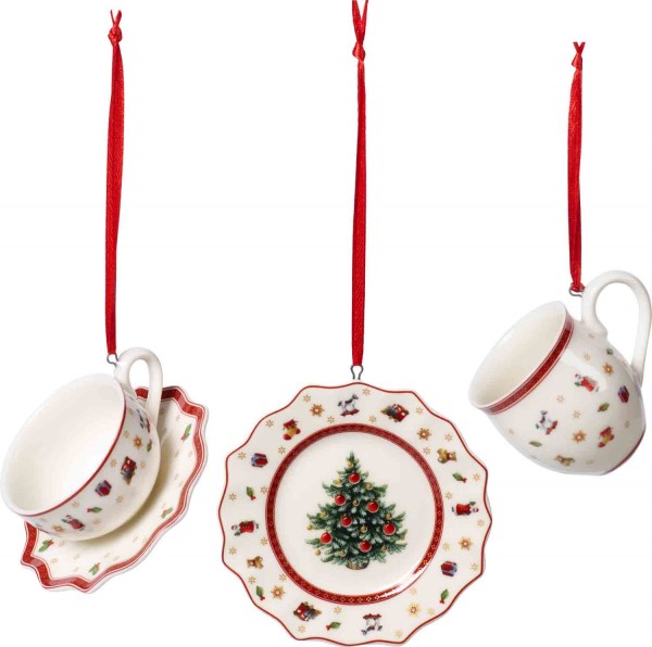 Villeroy &amp; Boch Toy`s Delight 1486596664 Decoration Ornamente Geschirrset 3tlg.