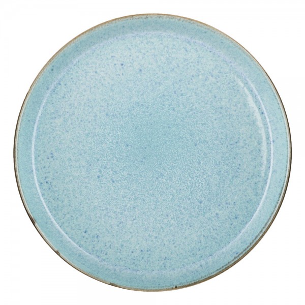 Bitz Speiseteller (821251) grau/hellblau H: 2,5 cm, D: 27 cm