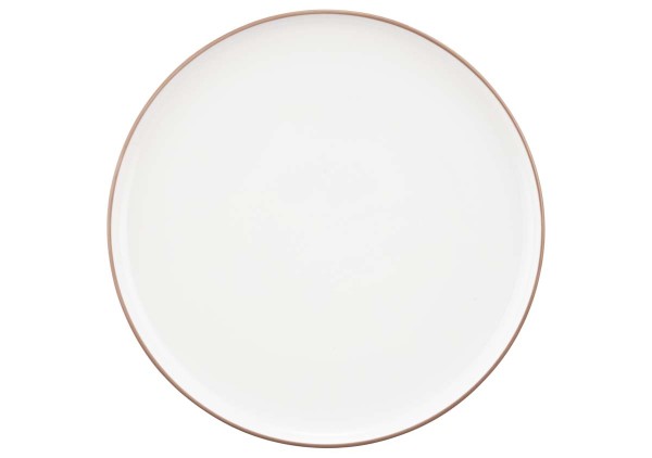 Seltmann Sento Home Pure Lines Cocoa Brown Frühstücksteller rund 21,5 cm