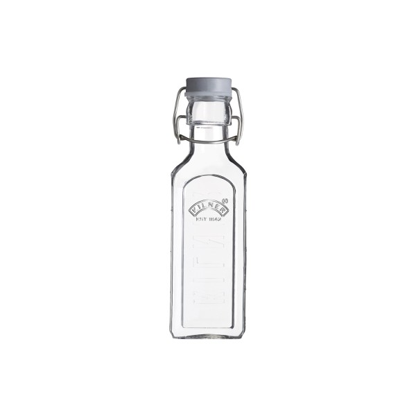 Kilner Einkochflasche 0025.005 Glasflasche mit Bügelverschluß, eckig, 0,3l