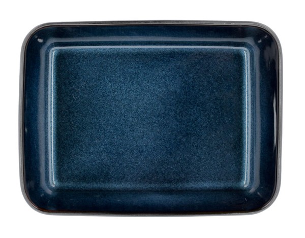 Bitz Auflaufform rechteckig 28 x 21 x 8 cm 29863 Schwarz/Blau