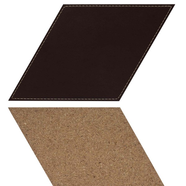 FREEFORM CONNECT FFCD2283 Untersetzer Diamant - Schokobraun