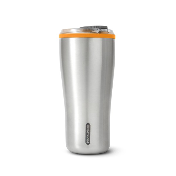 Black+Blum BAM-TT003 To-Go Becher Edelstahl, Orange, 600 ml