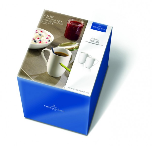 Villeroy &amp; Boch For me 1041538403 Kaffeebecher Set 2 Stück