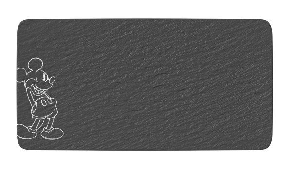 Villeroy &amp; Boch Manufacture Rock - Mickey Mouse 1047192281 Servierplatte 35 x 18 cm