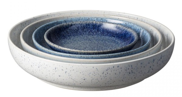Denby Studio Blue 411040650 Schalen Set 4tlg.