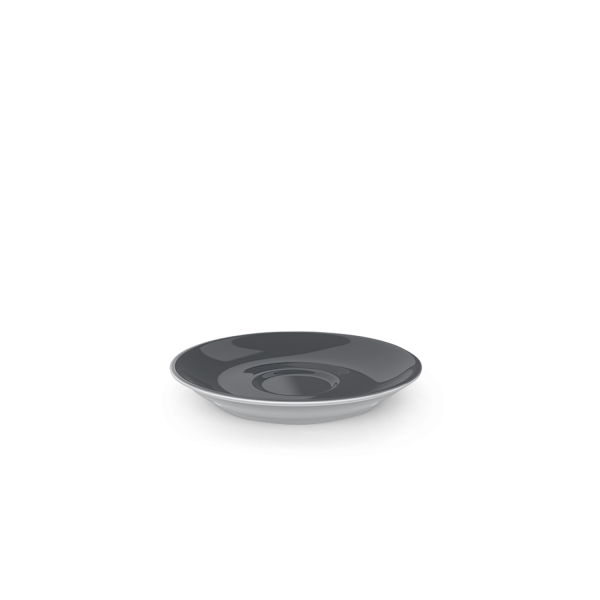 Dibbern Solid Color 2014100053 Anthrazit Espresso Untertasse 11,9cm classico