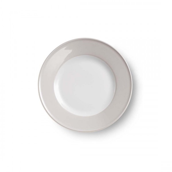 Dibbern Solid Color 2002100001 Pearl Teller flach 21 cm Fahne