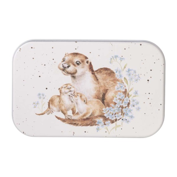 Wrendale Tinware MT026 "Otterly Adorable" - Otter - Minidose