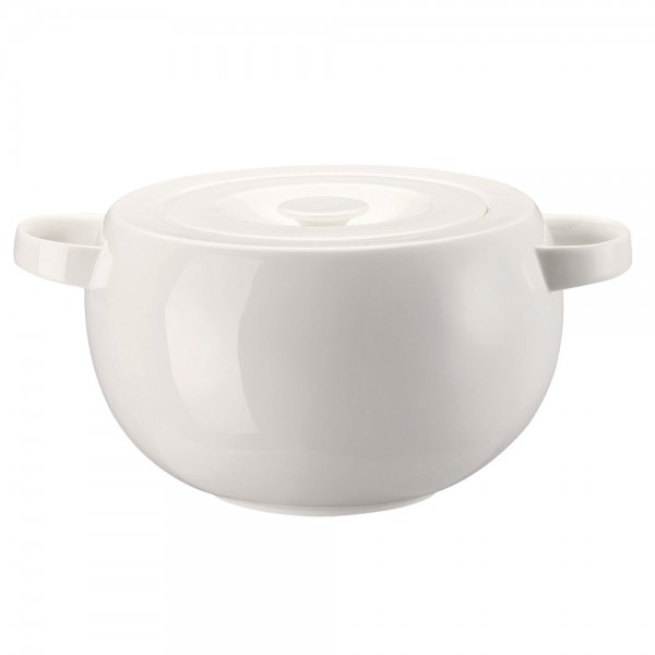 Rosenthal Brillance Weiss Schüssel mit Deckel 3 l