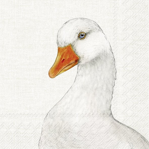 Ihr Farm Goose Cream L1072760 Lunch-Servietten 33 x 33 cm
