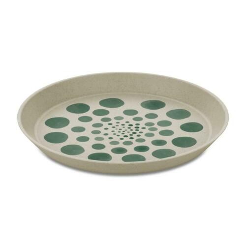 Koziol CONNECT MONSTERA DOTS 1453700 4x Teller 20,5cm - Nature Desert Sand