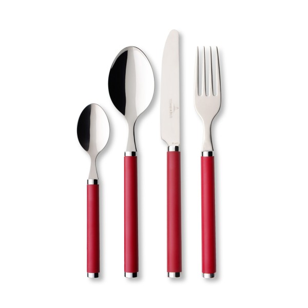 Villeroy & Boch Play! red roses 12-6333-9033 Tafelbesteck 24tlg.