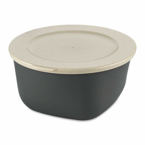 Koziol CONNECT 7871701 Box mit Deckel 2l - Nature Ash Grey