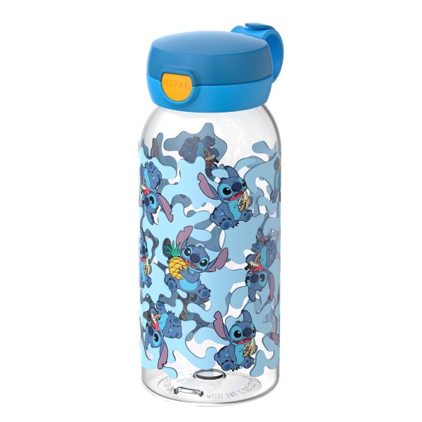 Mepal Campus 107485065403 Trinkflasche mit Klappdeckel 0,6l - Stitch