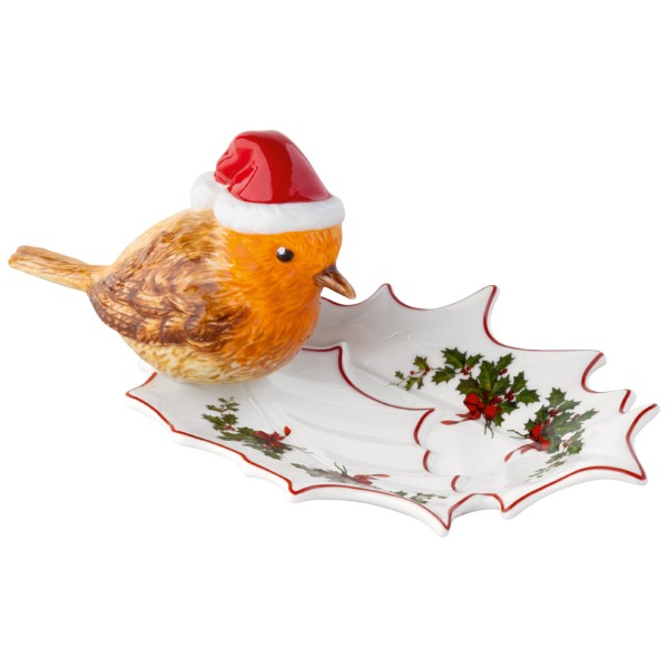 Villeroy &amp; Boch Toy's Fantasy 14-8332-3662 Schale mit Vogel 21,5 x 11,5 x 9 cm