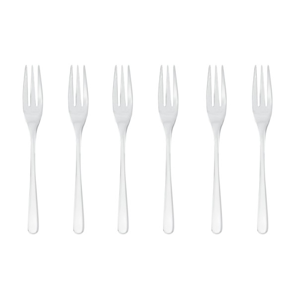 Sambonet Taste Edelstahl 18/10 52553A55 Kuchengabeln Set 6tlg.
