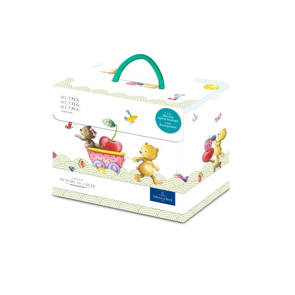 Villeroy &amp; Boch Hungry as a Bear 1486658435 Set 7tlg.
