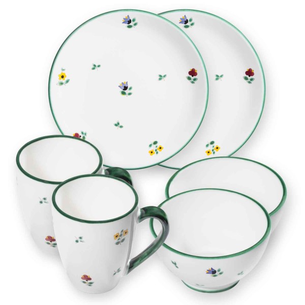 Gmundner Streublumen 0321HUCU06SET Hüttenfrühstück für 2 Cup