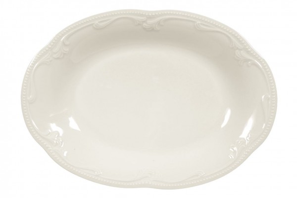Seltmann Rubin cream Servierplatte oval 23,5x16,5 cm