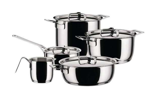 Alessi Pots&Pans AJM100S9 Topfset 9-tlg.
