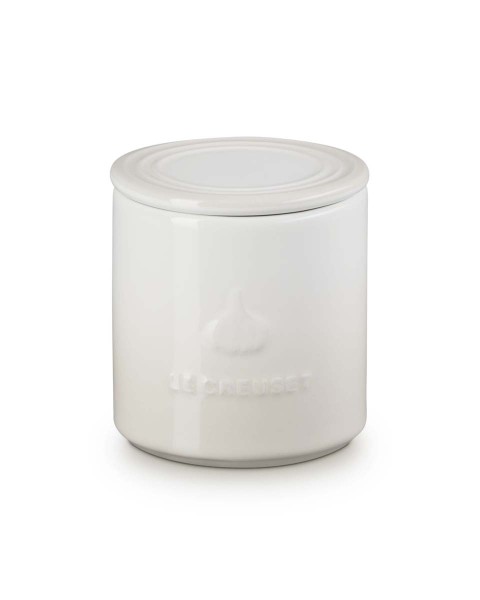 Le Creuset Steinzeug 70845427160000 Knoblauchbehälter 0,42L - Meringue
