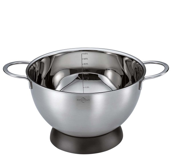 Küchenprofi Deluxe 2505652824 Rührschüssel mit Standring 24 cm