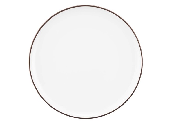 Seltmann Sento Home Pure Lines Chocolate Brown Frühstücksteller rund 21,5 cm