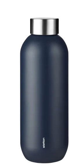 Stelton Norman Foster 355-19 Keep Cool Isolierflasche 0.6 l. soft deep ocean